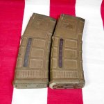 画像2: 米軍実物 MAGPUL PMAG 30 GEN M3 AR-15/M4/M16 30連マガジン   WINDOW 両窓 30rd マグ 5.56mm コヨーテタン　2個セット  (2)