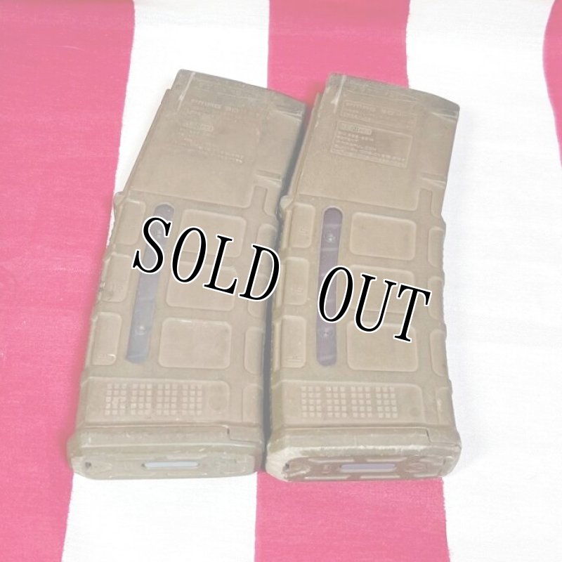 画像2: 米軍実物 MAGPUL PMAG 30 GEN M3 AR-15/M4/M16 30連マガジン   WINDOW 両窓 30rd マグ 5.56mm コヨーテタン　2個セット  (2)