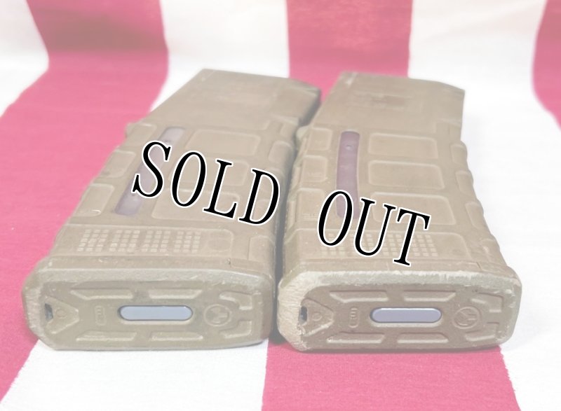 画像3: 米軍実物 MAGPUL PMAG 30 GEN M3 AR-15/M4/M16 30連マガジン   WINDOW 両窓 30rd マグ 5.56mm コヨーテタン　2個セット  (3)