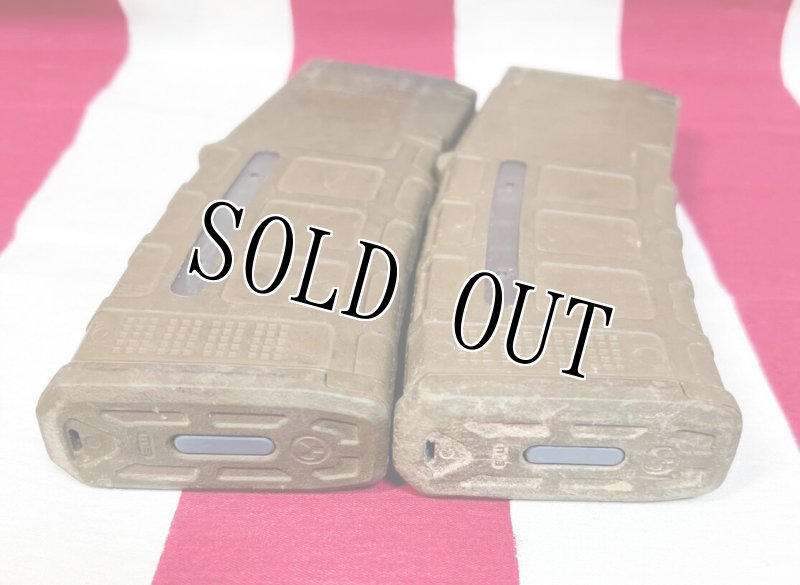画像3: 米軍実物 MAGPUL PMAG 30 GEN M3 AR-15/M4/M16 30連マガジン   WINDOW 両窓 30rd マグ 5.56mm コヨーテタン　2個セット  (3)