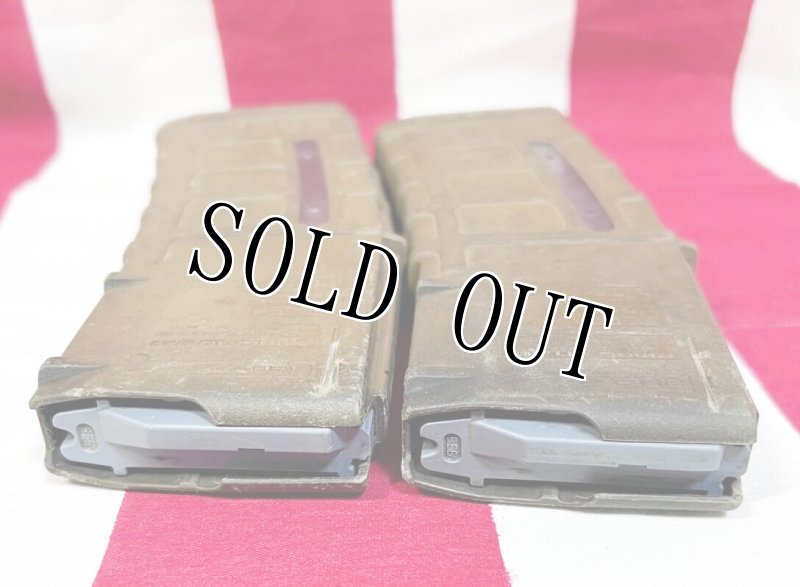 画像4: 米軍実物 MAGPUL PMAG 30 GEN M3 AR-15/M4/M16 30連マガジン   WINDOW 両窓 30rd マグ 5.56mm コヨーテタン　2個セット  (4)