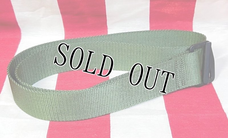 画像1: 米軍実物　BDU　ベルト　OD　105cm　 (1)