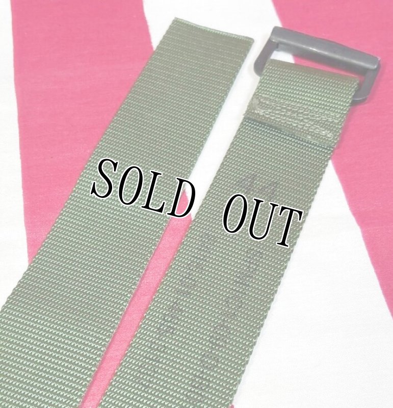 画像2: 米軍実物　BDU　ベルト　OD　105cm　 (2)