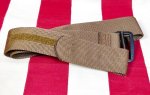 画像1: 米軍実物　BDU　ベルト　コヨーテブラウン　108cm　 (1)