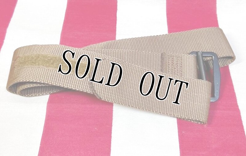 画像1: 米軍実物　BDU　ベルト　コヨーテブラウン　108cm　 (1)