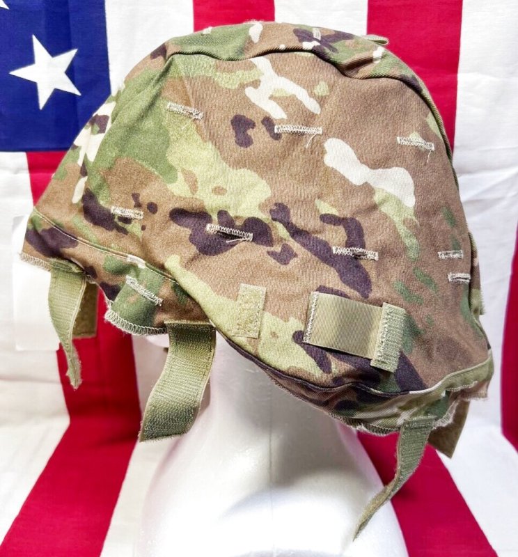 画像2: 米軍実物 MICH2000 ACH マルチカム　ヘルメットカバー　LARGE - X LARGE (2)