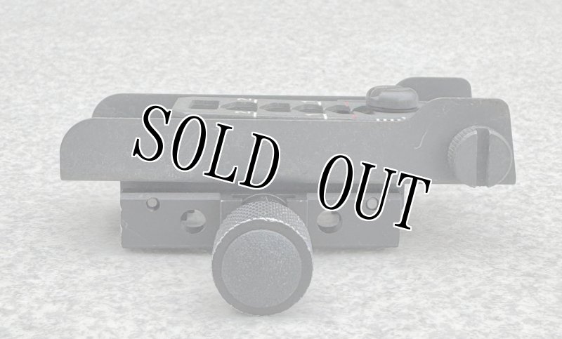 画像6: 米軍実物 M203 グレネードランチャー M4A1 M16A4 20mm RAS用  QD フリップアップ リーフサイト (6)