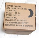 画像3: 米軍実物 2023年検【SOPAKCO】MREレーション/戦闘食 MENU-A (3)