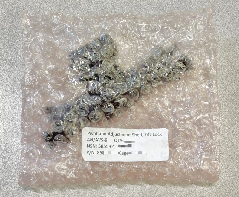 画像14: 米軍実物 AN/AVS-9 Pivot & Adjustment Shelf    USGI Night Vision NVG Goggle Eye Relief  (14)