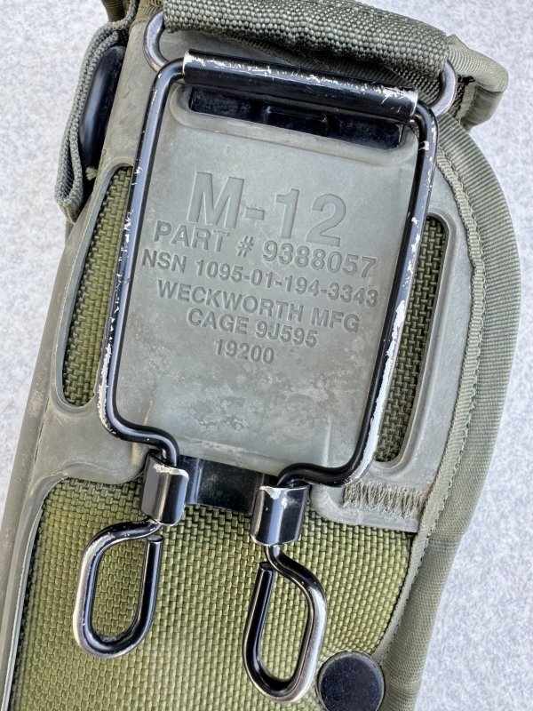 画像7: 米軍実物 ピストルホルスター M12 (39) (7)