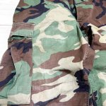 画像2: 米軍実物,ウッドランドカモ　迷彩パンツ　MEDIUM-SHORT (2)