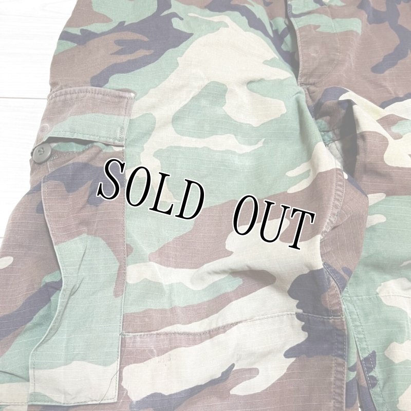 画像2: 米軍実物,ウッドランドカモ　迷彩パンツ　MEDIUM-SHORT (2)