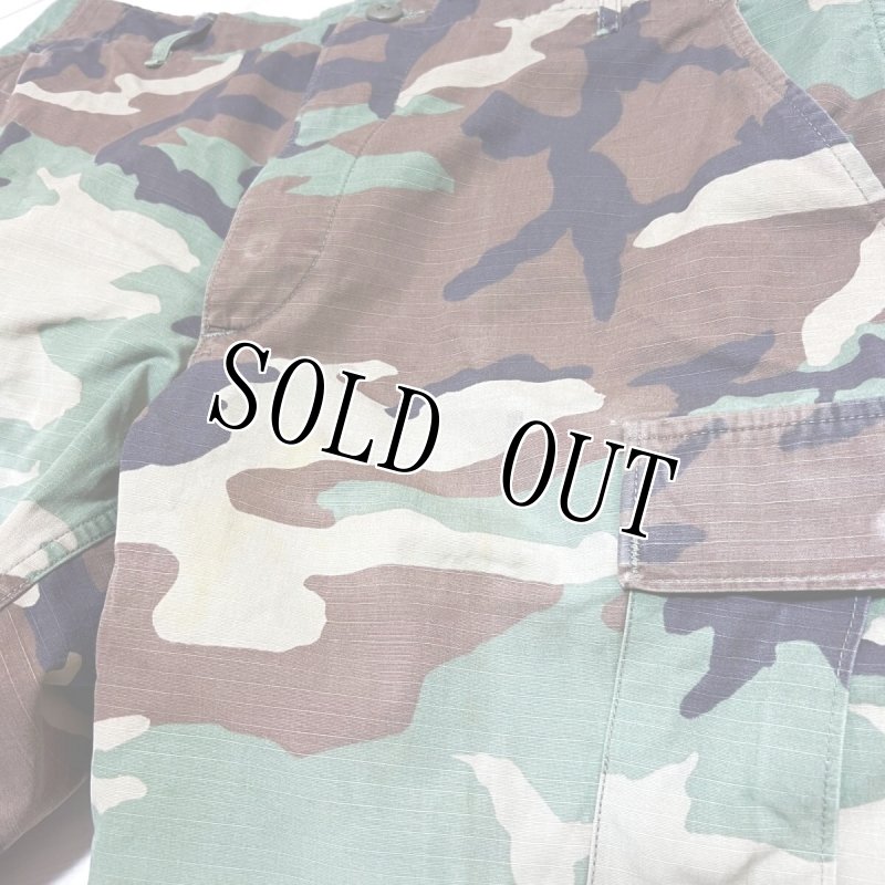 画像3: 米軍実物,ウッドランドカモ　迷彩パンツ　MEDIUM-SHORT (3)