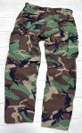 画像4: 米軍実物,ウッドランドカモ　迷彩パンツ　LARGE-REGULAR (4)