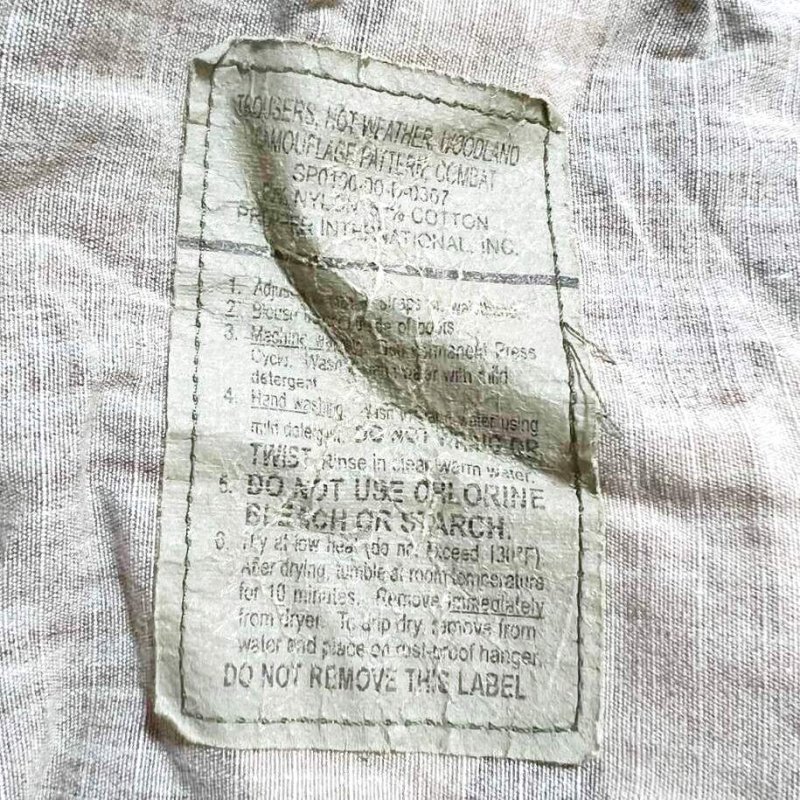 画像6: 米軍実物,ウッドランドカモ　迷彩パンツ　LARGE-REGULAR (6)