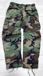 画像3: 米軍実物,ウッドランドカモ　迷彩パンツ　MEDIUM-REGULAR (3)