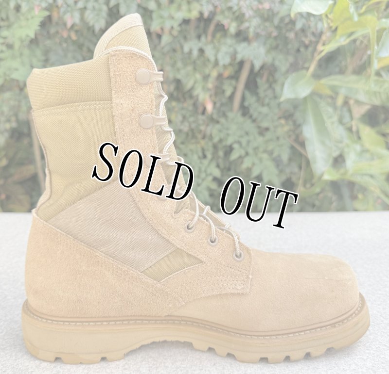 画像6: 米軍実物 UFCW スチールトゥ コンバット デザート ブーツ (6)