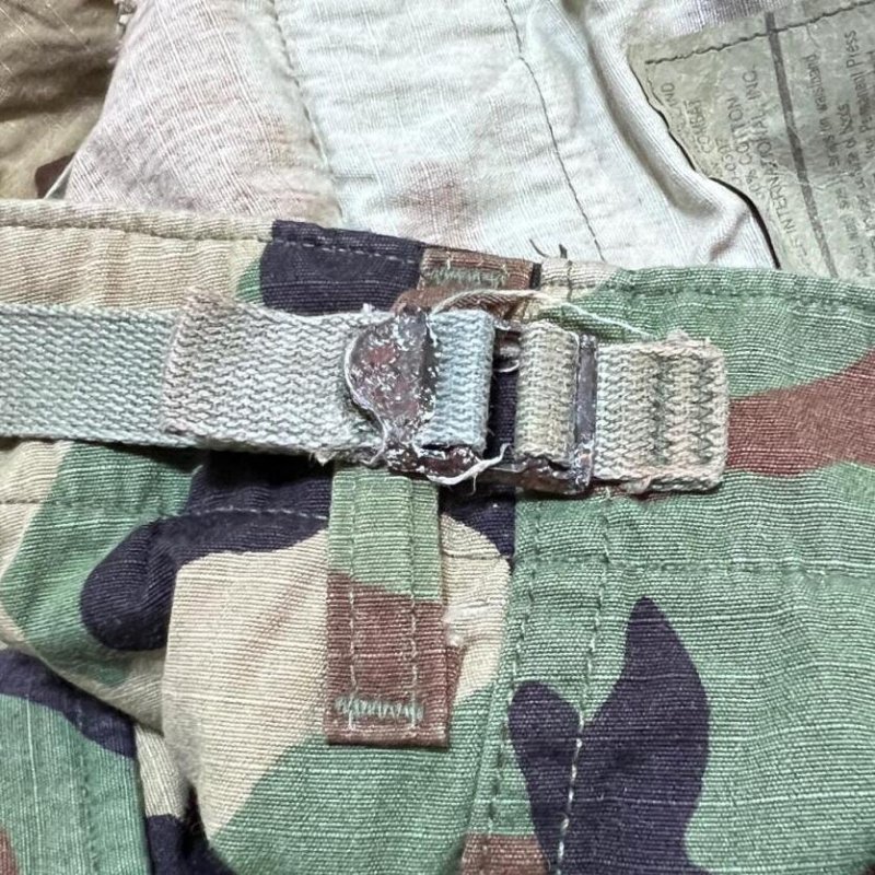 画像6: 米軍実物,ウッドランドカモ　迷彩パンツ　MEDIUM-SHORT (6)