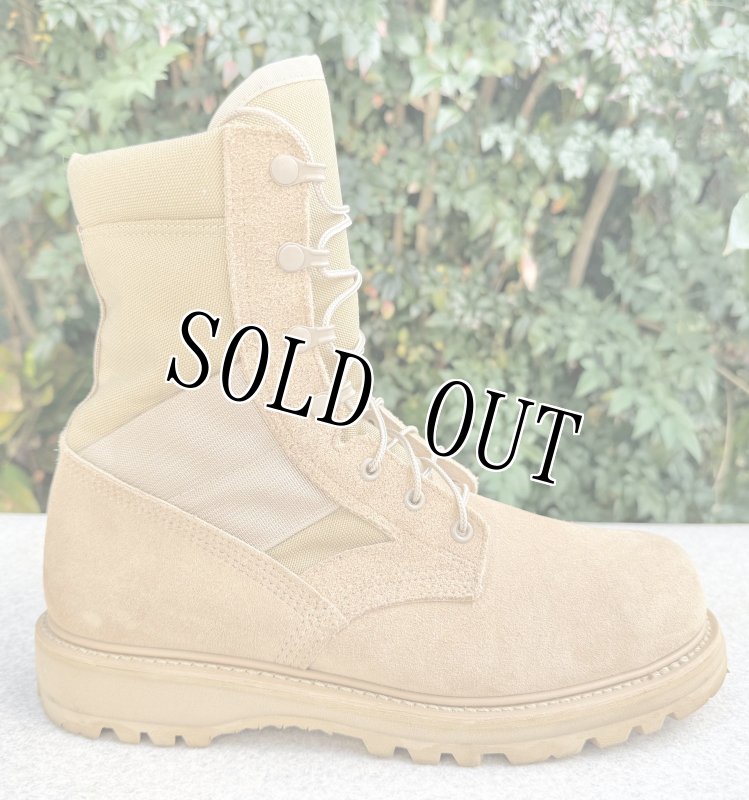 画像4: 米軍実物 UFCW スチールトゥ コンバット デザート ブーツ (4)