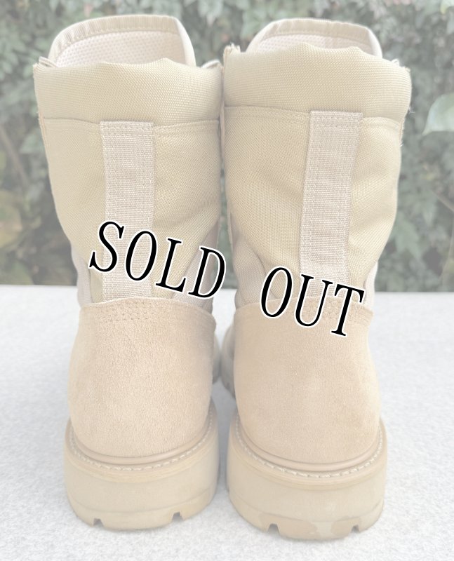 画像3: 米軍実物 UFCW スチールトゥ コンバット デザート ブーツ (3)