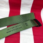 画像2: 米軍実物　BDU　ベルト　OD　108cm　 (2)