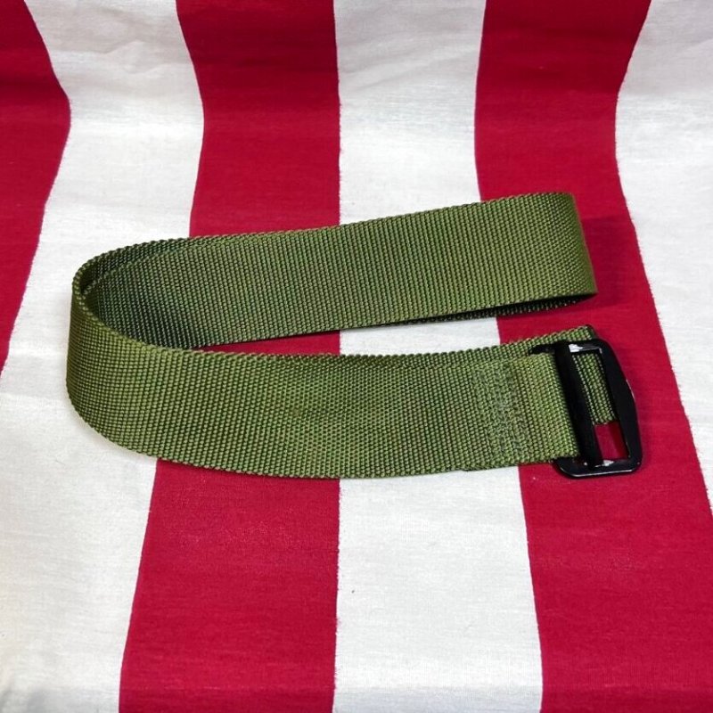 画像1: 米軍実物　BDU　ベルト　OD　91cm　 (1)