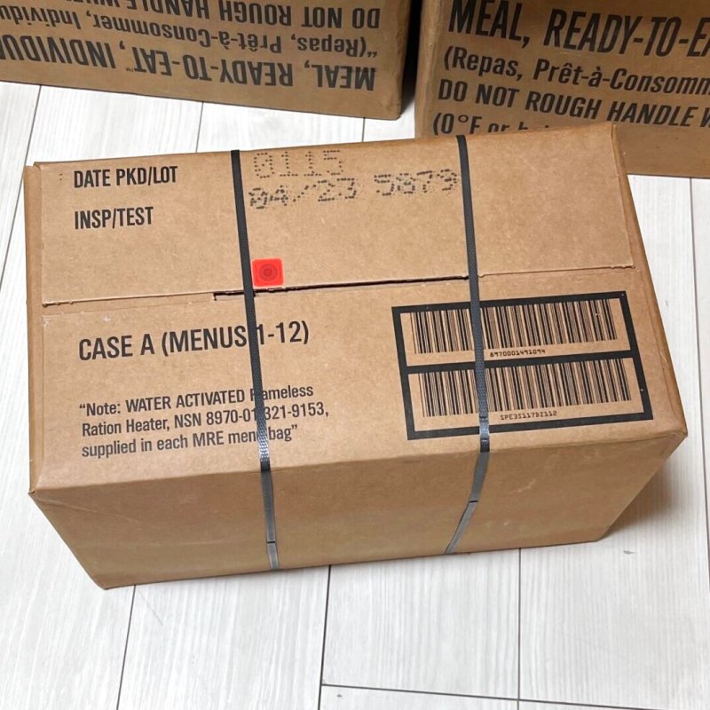画像1: 米軍実物 2023年検【SOPAKCO】MREレーション/戦闘食 MENU-A (1)