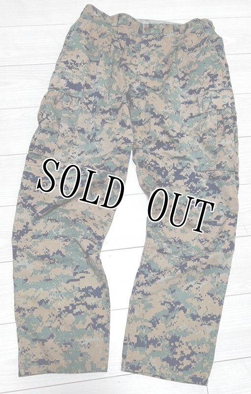 画像1: 海兵隊実物 USMC　ウッドランドマーパットパンツ　LARGE-REGULAR (1)