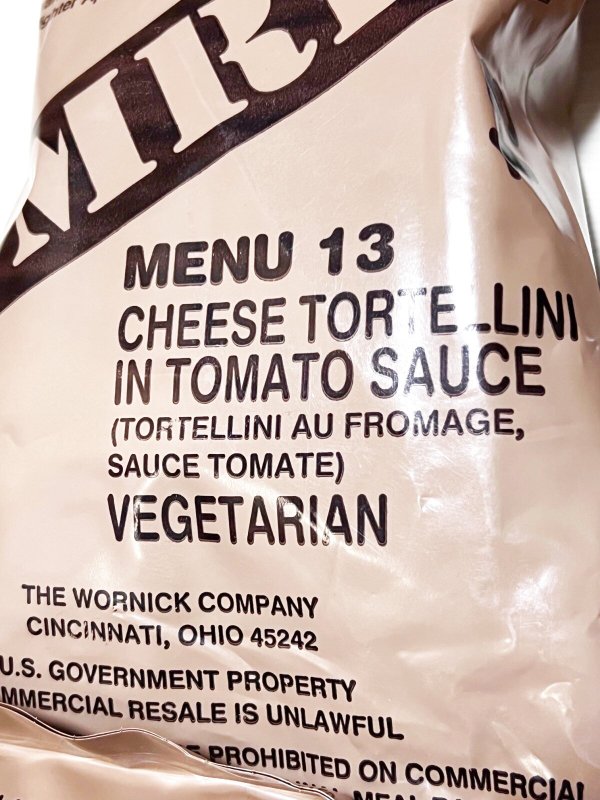 画像2: 米軍実物 【ワーニック社】 MREレーション/戦闘食 　4個セット (2)