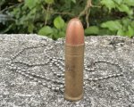 画像1: 米軍実物　アクセサリー弾　ネックレス (1)