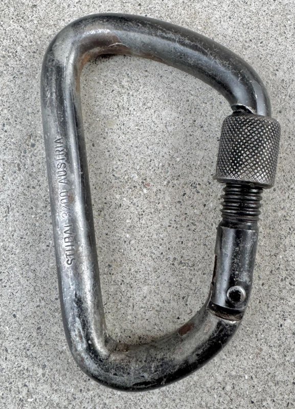 画像1: 米軍放出品 カラビナ STUBAI 3200 AUSTRIA スクリューロック (1)