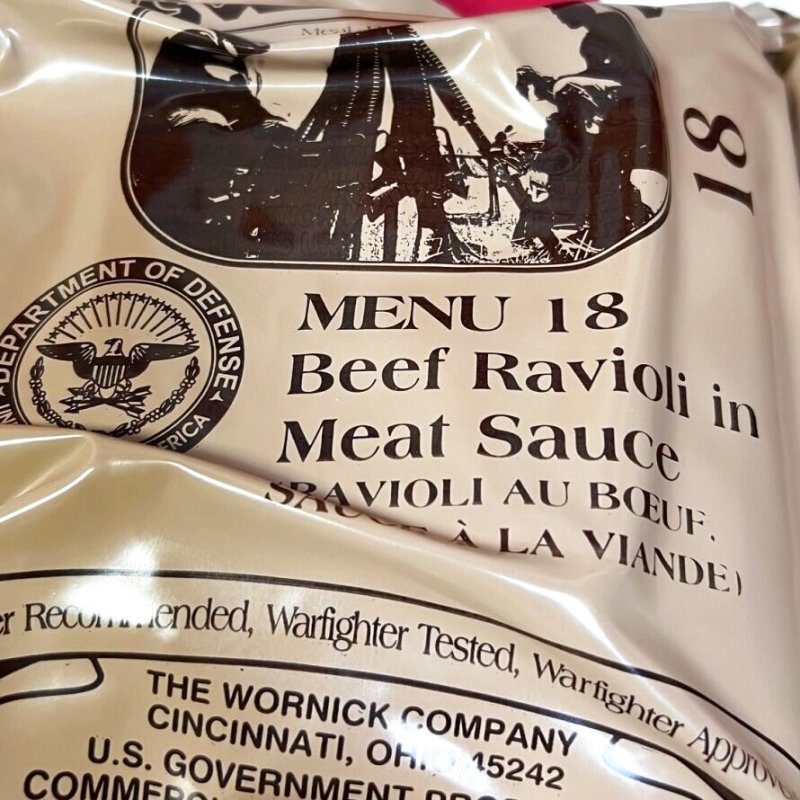 画像3: 米軍実物 ワーニック社　2026年検　MREレーション/戦闘食　3個セット (3)
