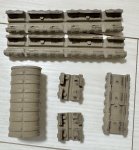 画像3: 米軍実物 MANTA-M27IAR Kit - FDE　マンタレールカバーセット (3)