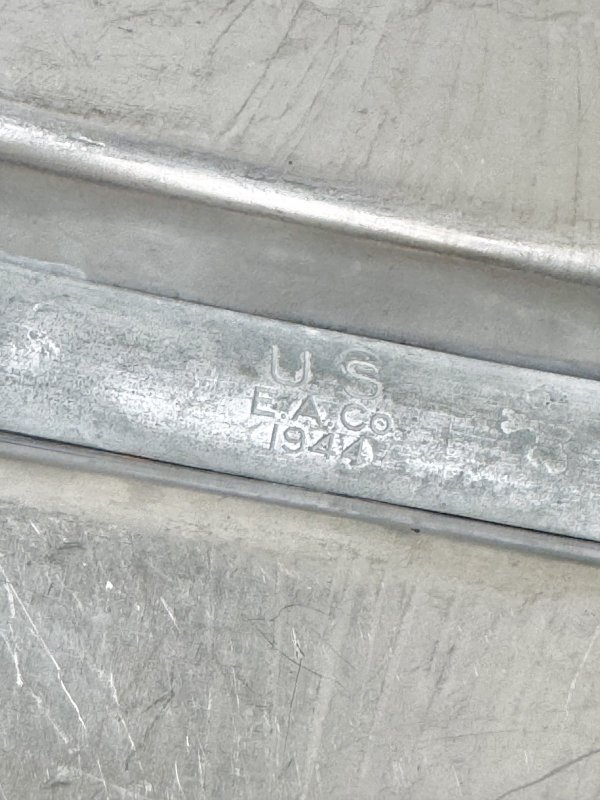 画像4: 米軍実物 メスキットパン&ナイフ・ホーク・スプーンセット1945年 メスティン (4)