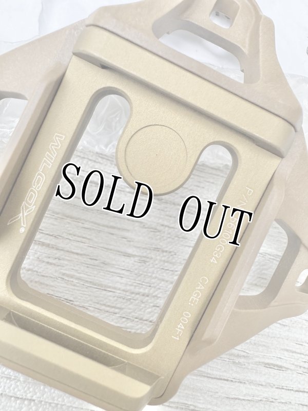 画像5: 米軍実物 WILCOX L4 NVG ヘルメット マウント 3 Hole Shroud P/N 56100G34 (5)