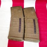 画像1: 米軍実物 MAGPUL PMAG 30 GEN M3 AR-15/M4/M16 30連マガジン   WINDOW 両窓 30rd マグ 5.56mm コヨーテタン　2個セット  (1)