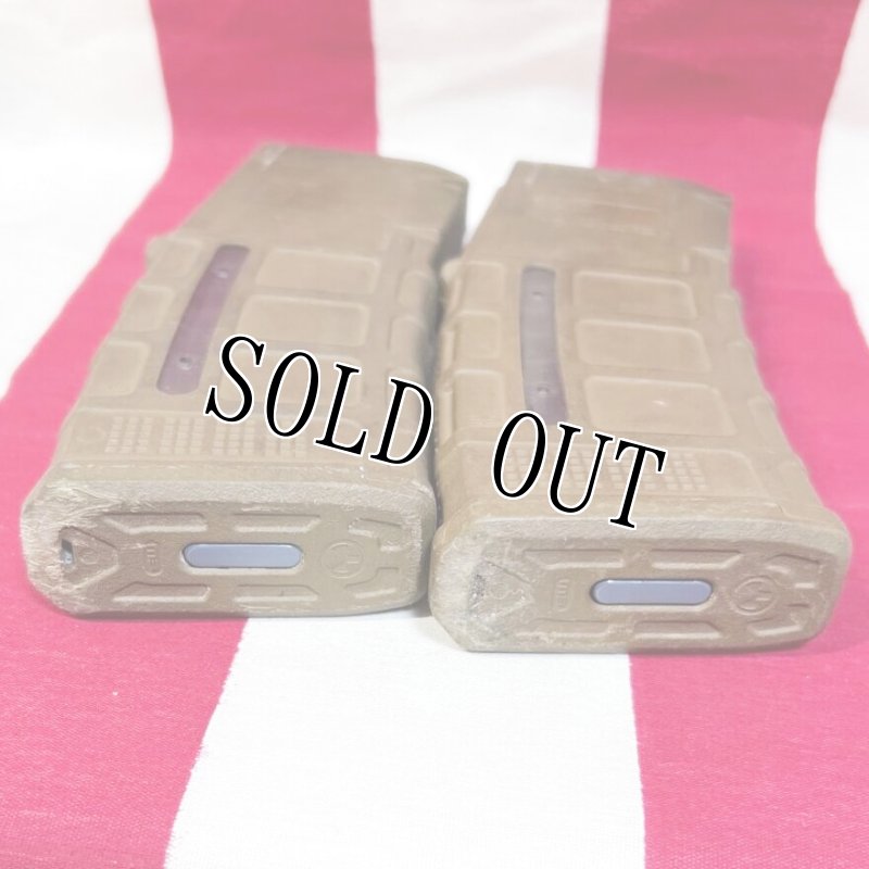 画像3: 米軍実物 MAGPUL PMAG 30 GEN M3 AR-15/M4/M16 30連マガジン   WINDOW 両窓 30rd マグ 5.56mm コヨーテタン　2個セット  (3)