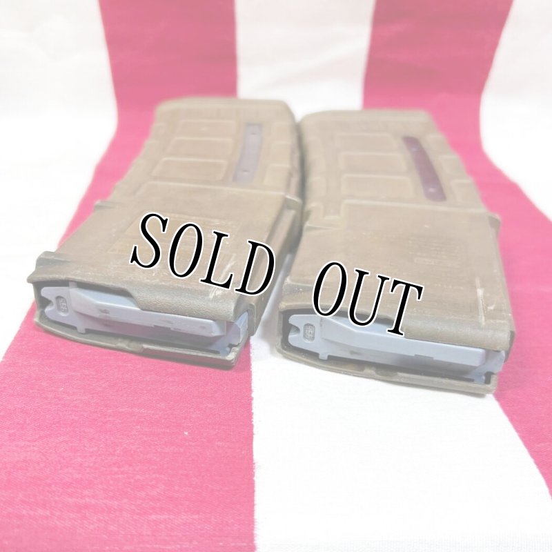 画像4: 米軍実物 MAGPUL PMAG 30 GEN M3 AR-15/M4/M16 30連マガジン   WINDOW 両窓 30rd マグ 5.56mm コヨーテタン　2個セット  (4)