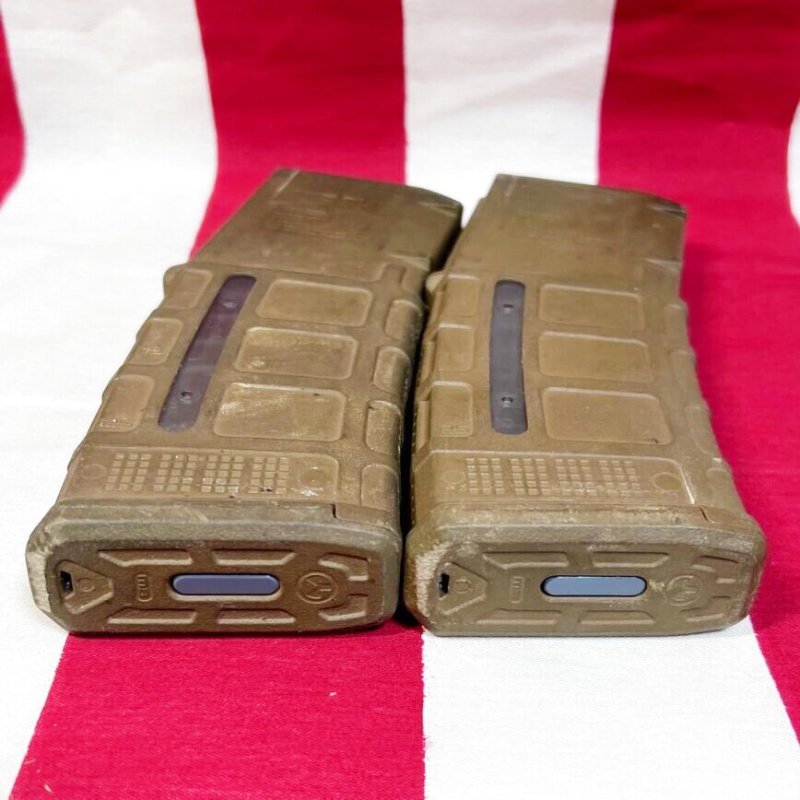 画像3: 米軍実物 MAGPUL PMAG 30 GEN M3 AR-15/M4/M16 30連マガジン   WINDOW 両窓 30rd マグ 5.56mm コヨーテタン　2個セット  (3)