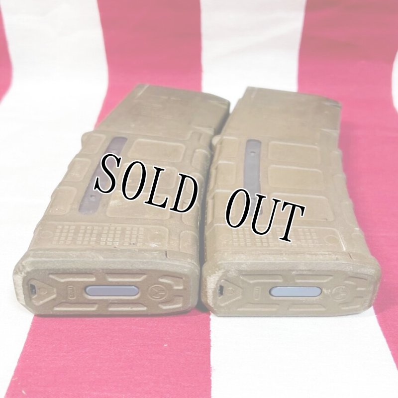 画像3: 米軍実物 MAGPUL PMAG 30 GEN M3 AR-15/M4/M16 30連マガジン   WINDOW 両窓 30rd マグ 5.56mm コヨーテタン　2個セット  (3)