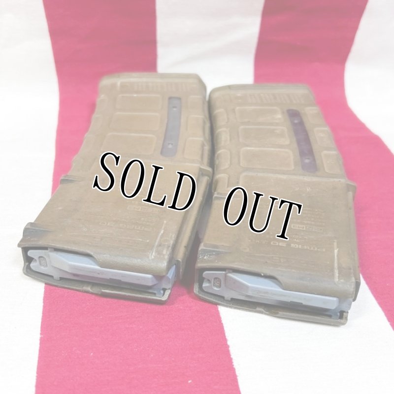 画像4: 米軍実物 MAGPUL PMAG 30 GEN M3 AR-15/M4/M16 30連マガジン   WINDOW 両窓 30rd マグ 5.56mm コヨーテタン　2個セット  (4)