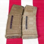 画像2: 米軍実物 MAGPUL PMAG 30 GEN M3 AR-15/M4/M16 30連マガジン   WINDOW 両窓 30rd マグ 5.56mm コヨーテタン　2個セット  (2)