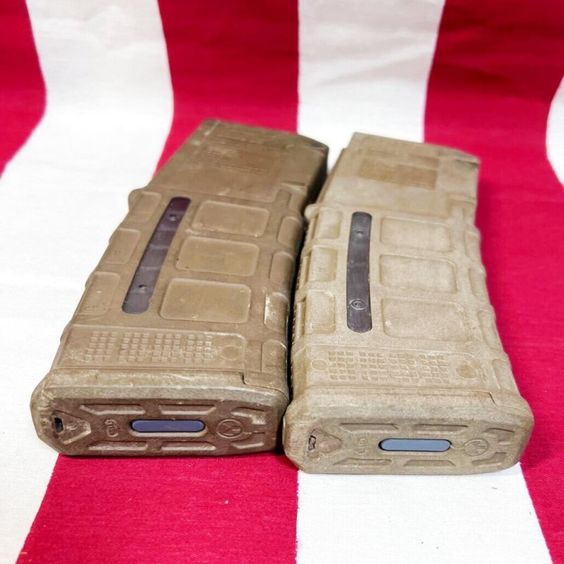 画像3: 米軍実物 MAGPUL PMAG 30 GEN M3 AR-15/M4/M16 30連マガジン   WINDOW 両窓 30rd マグ 5.56mm コヨーテタン　2個セット  (3)
