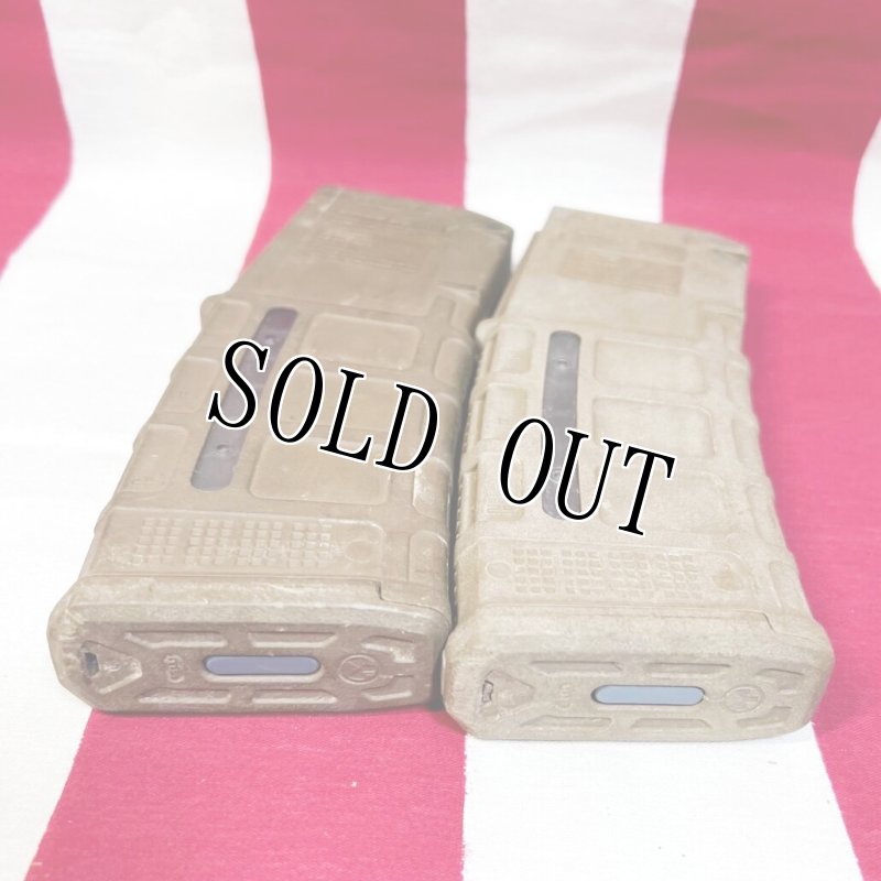 画像3: 米軍実物 MAGPUL PMAG 30 GEN M3 AR-15/M4/M16 30連マガジン   WINDOW 両窓 30rd マグ 5.56mm コヨーテタン　2個セット  (3)