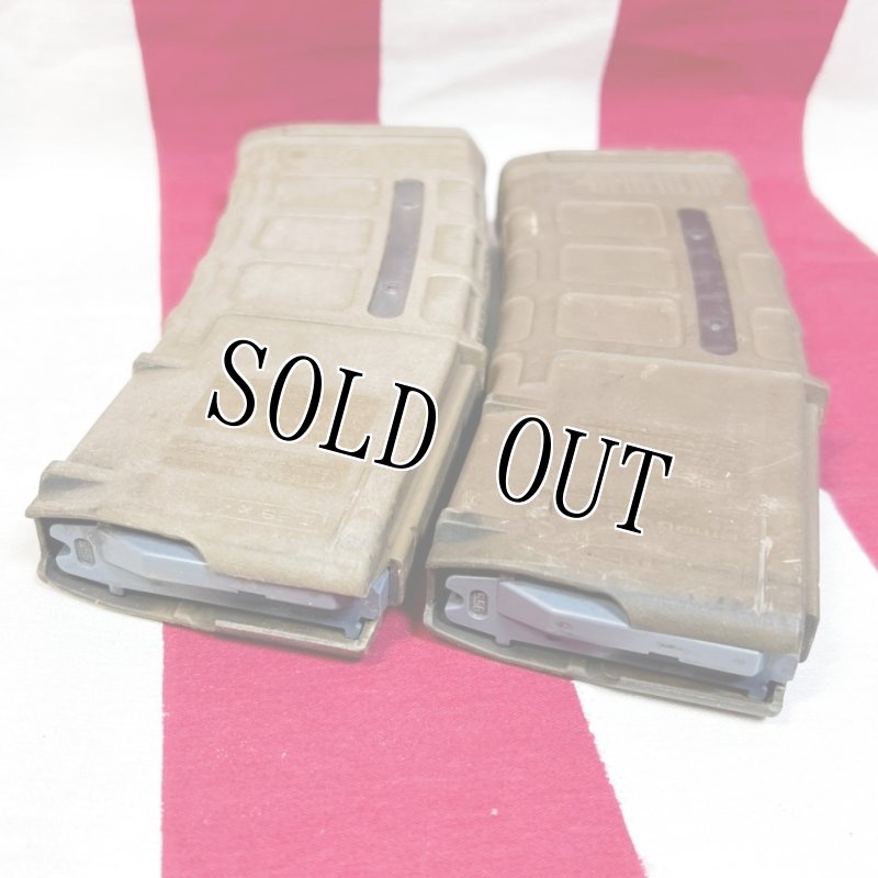 画像4: 米軍実物 MAGPUL PMAG 30 GEN M3 AR-15/M4/M16 30連マガジン   WINDOW 両窓 30rd マグ 5.56mm コヨーテタン　2個セット  (4)