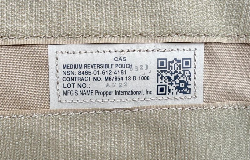 画像6: 米軍実物 USMC (CAS) MEDICAL THIGH RIG  ラージ リバーシブル ポーチ (6)