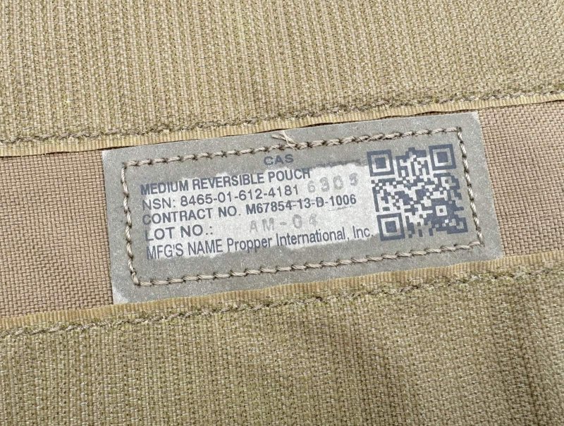 画像8: 米軍実物 USMC (CAS) MEDICAL THIGH RIG 　ラージ リバーシブル　ポーチ (8)