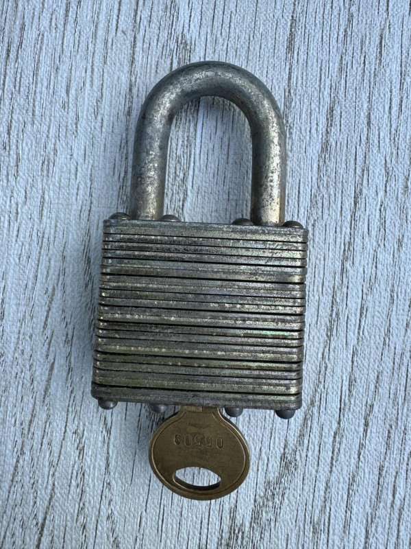 画像3: 米軍実物  Military pacific lock Spec Padlock 南京錠 (3)