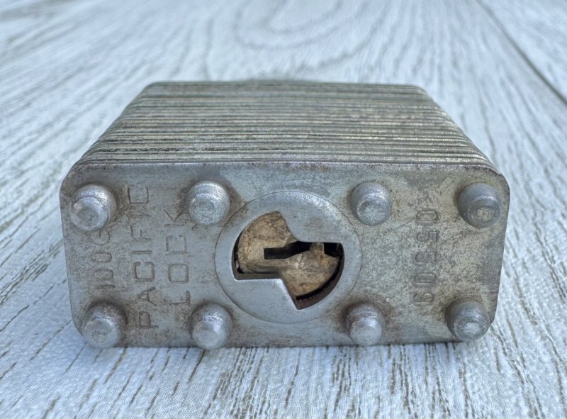 画像5: 米軍実物  Military pacific lock Spec Padlock 南京錠 (5)