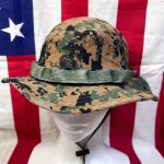 画像1: 米軍実物 ウッドランドマーパットブーニーハット　LARGE (1)